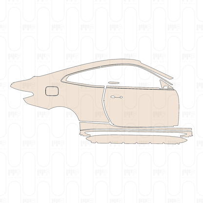 Pre-Cut PPF BMW 4 Series Coupe M4 Competition 2022
