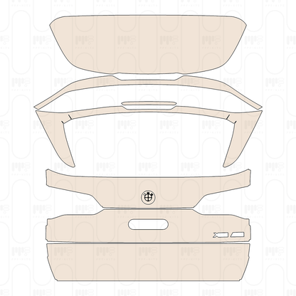 Pre-Cut PPF BMW X5 M 2022