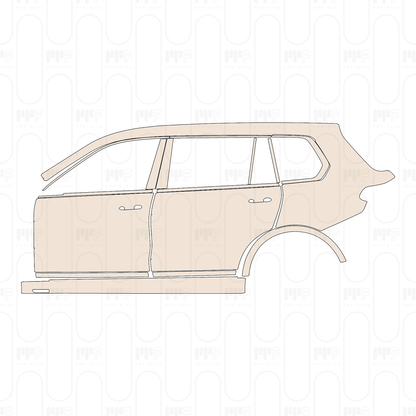 Pre-Cut PPF BMW X7 Luxury 2022