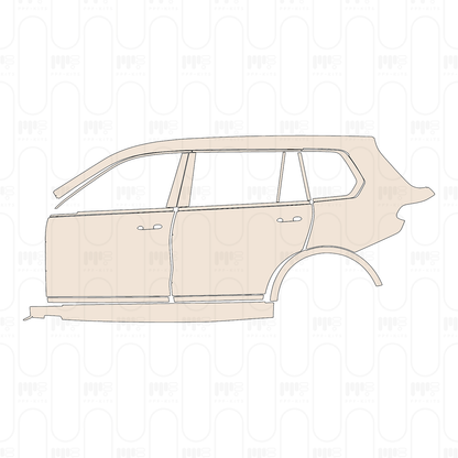 Pre-Cut PPF BMW X7 M Sport 2022
