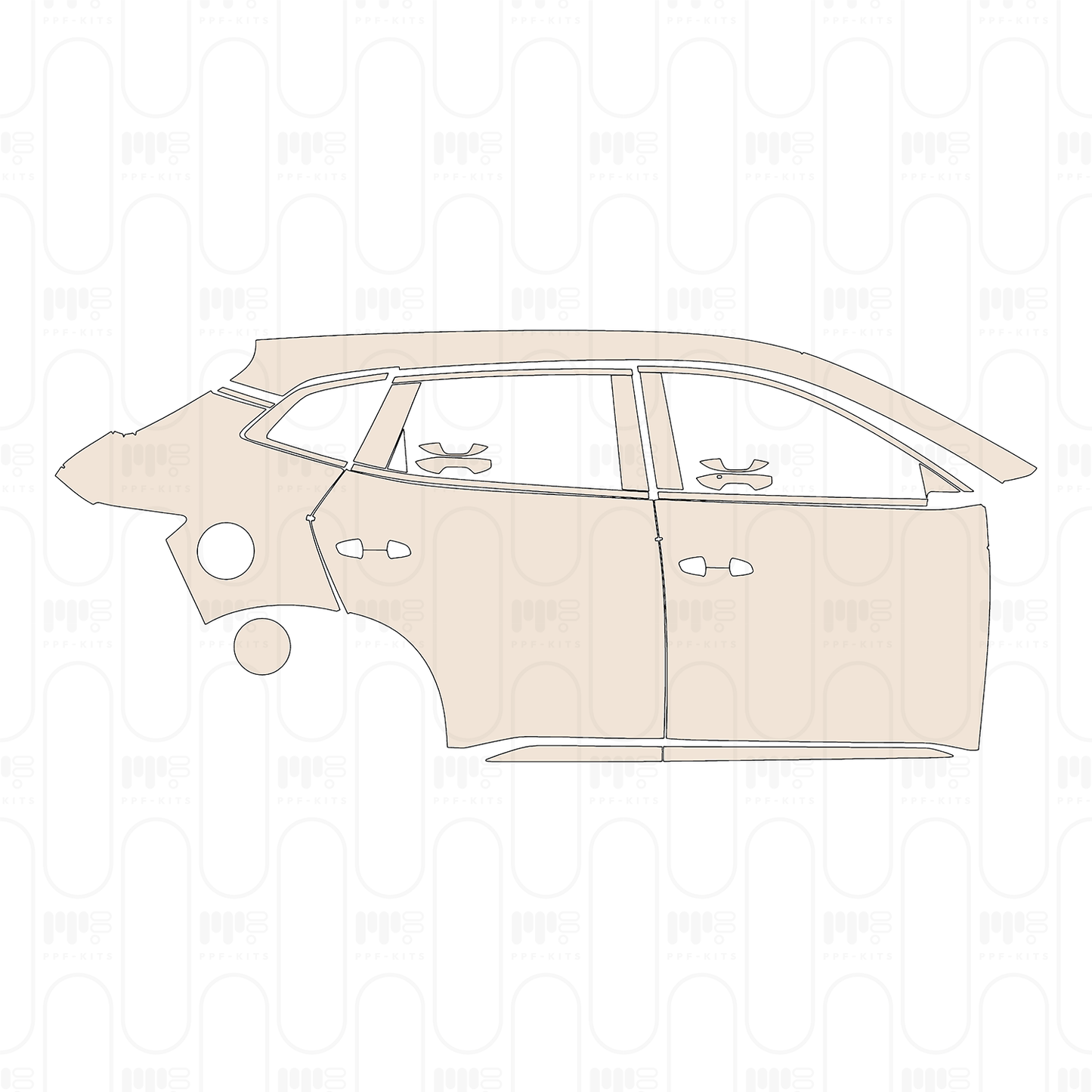 Pre-Cut PPF BYD Song Plus DM-i 2022