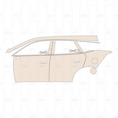 Pre-Cut PPF BYD Tang New Energy (CN) EV 2022