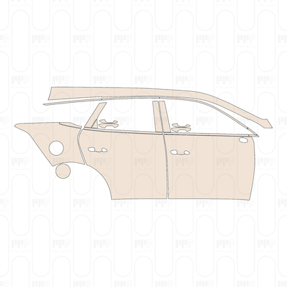 Pre-Cut PPF BYD Tang New Energy (CN) EV 2022