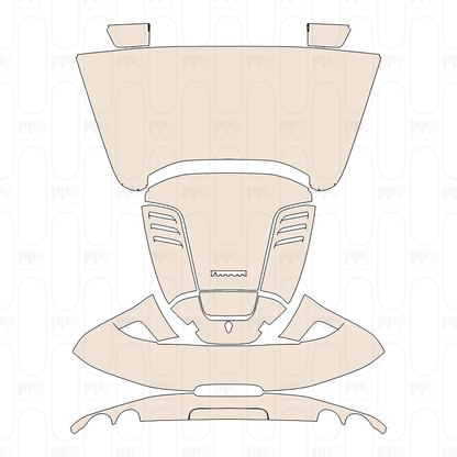 Pre-Cut PPF Ferrari F8 Spider 2022