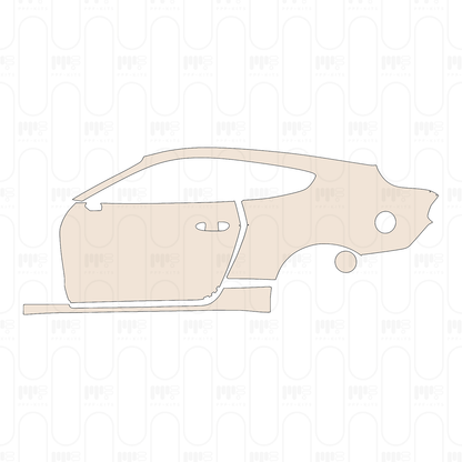 Pre-Cut PPF Ford Mustang Fastback Mach 1 2022