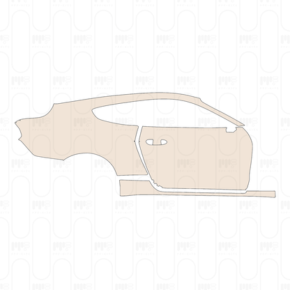 Pre-Cut PPF Ford Mustang Fastback Mach 1 2022
