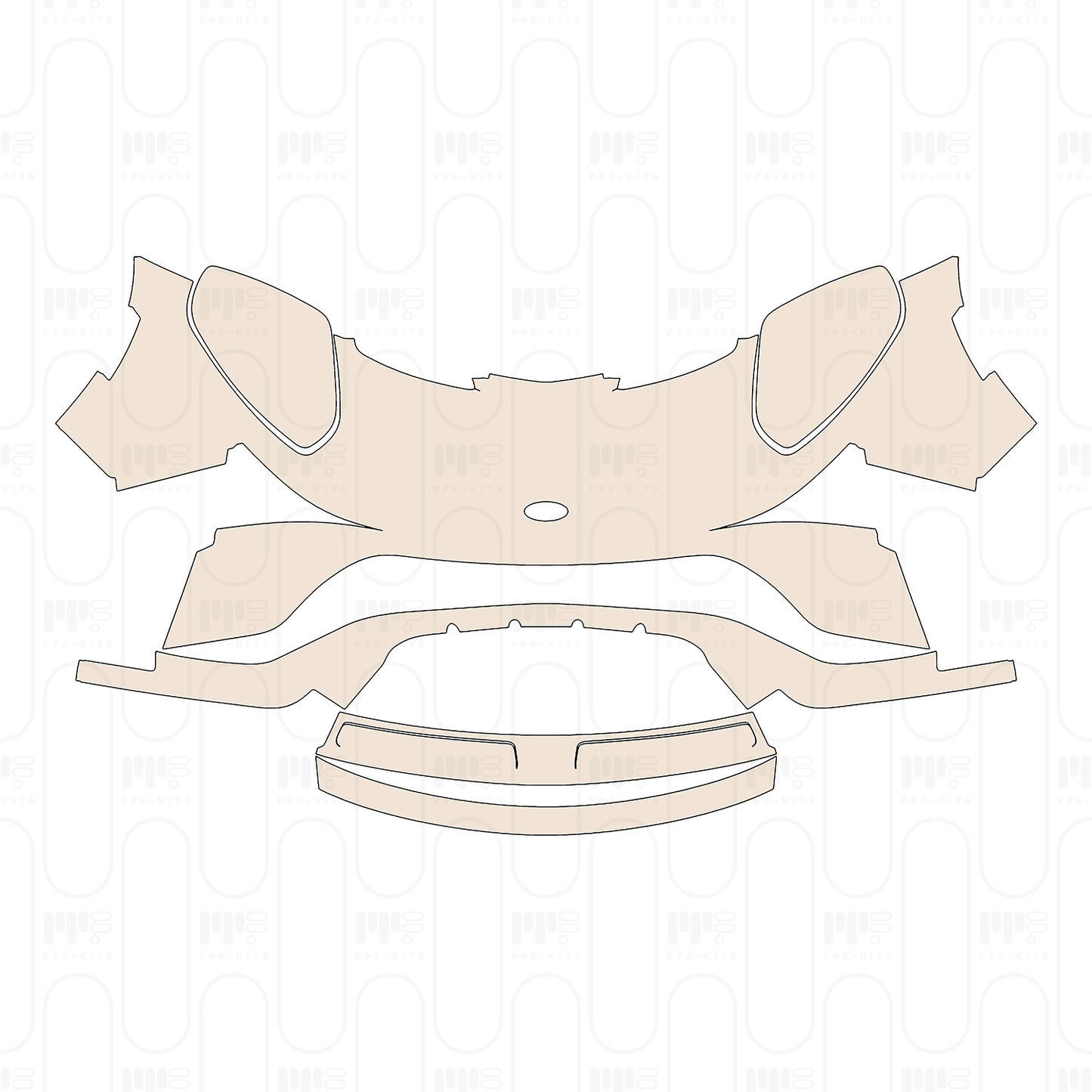 Pre-Cut PPF Ford GT 2022