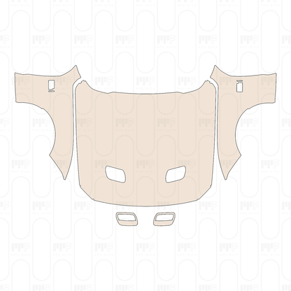 Pre-Cut PPF Ford Mustang Fastback Mach 1 2022