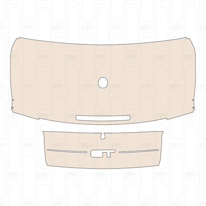 Pre-Cut PPF Ford Mustang Convertible GT 2022