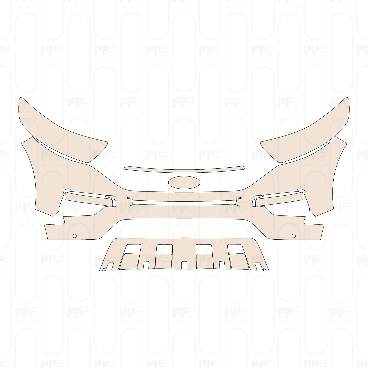 Pre-Cut PPF Ford Explorer (US) Platinum 2022