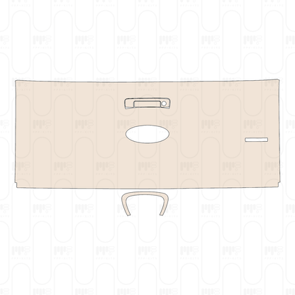 Pre-Cut PPF Ford Ranger (US) LARIAT SUPERCREW 2022