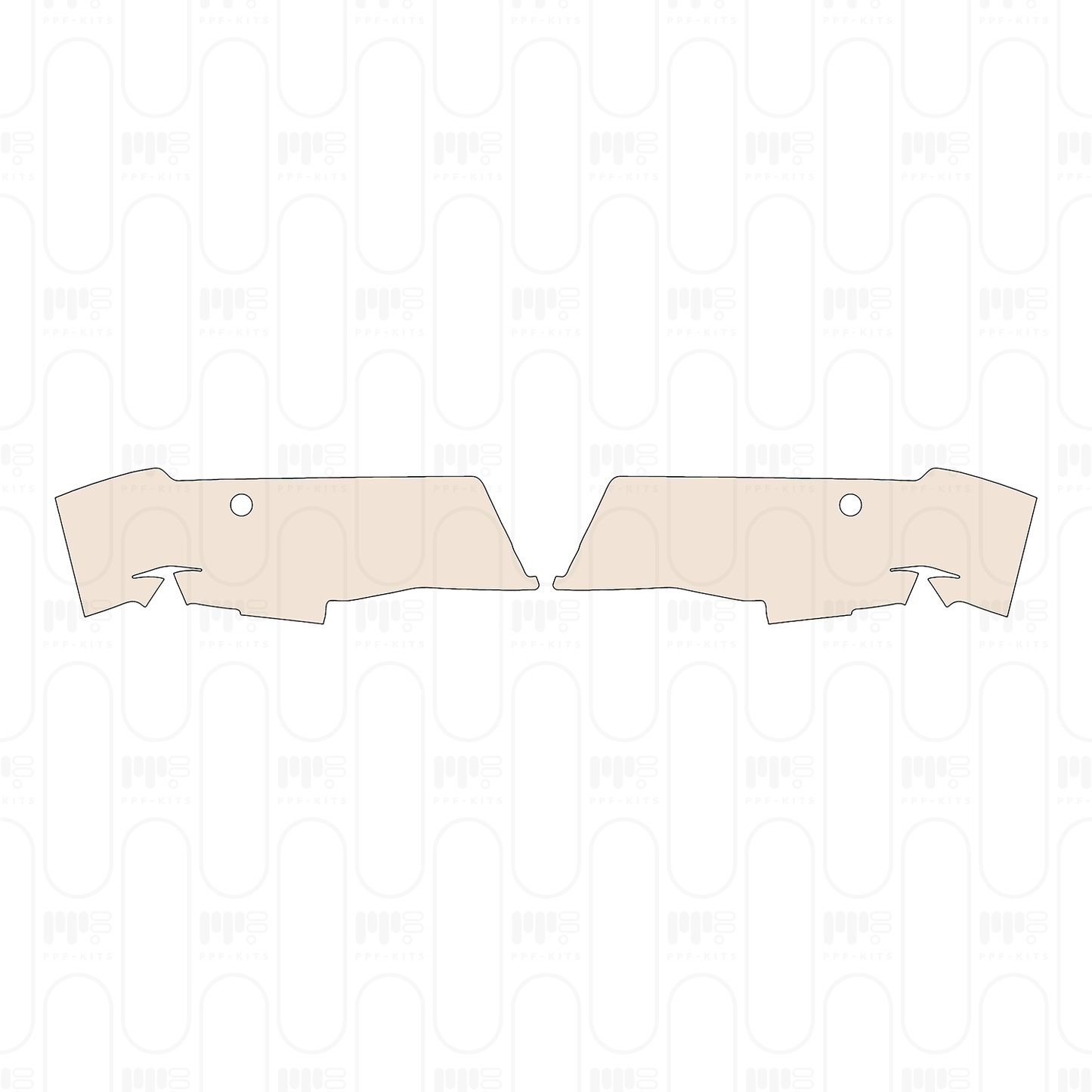 Pre-Cut PPF Ford F-150 SuperCrew Lariat 2022