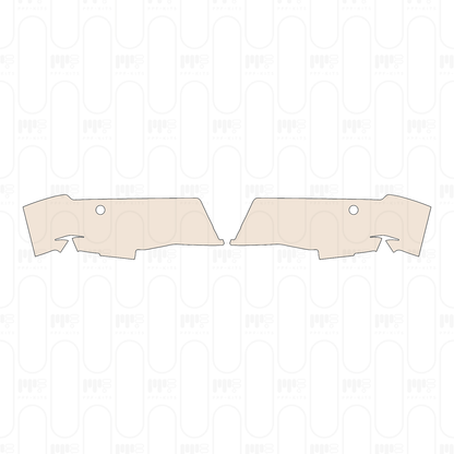 Pre-Cut PPF Ford F-150 SuperCrew Lariat 2022