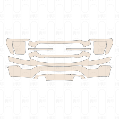 Pre-Cut PPF Ford F-150 SuperCrew Platinum 2022