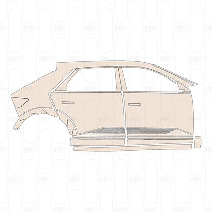 Pre-Cut PPF Hyundai IONIQ 5 (US) 2022