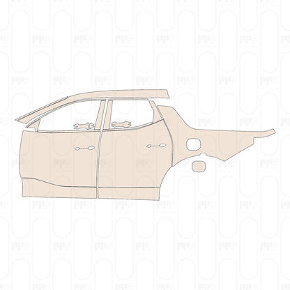 Pre-Cut PPF Hyundai Santa Cruz Limited 2022