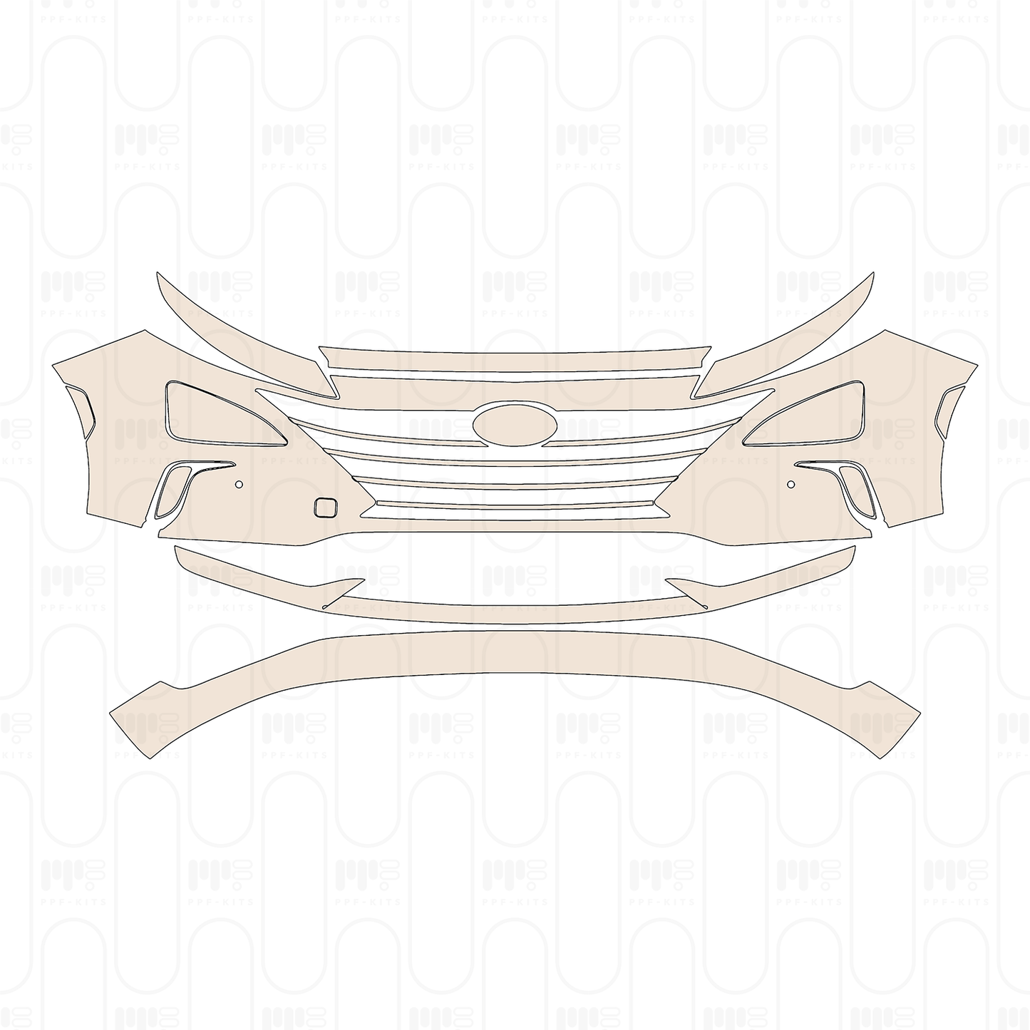 Pre-Cut PPF Hyundai Nexo Limited 2023