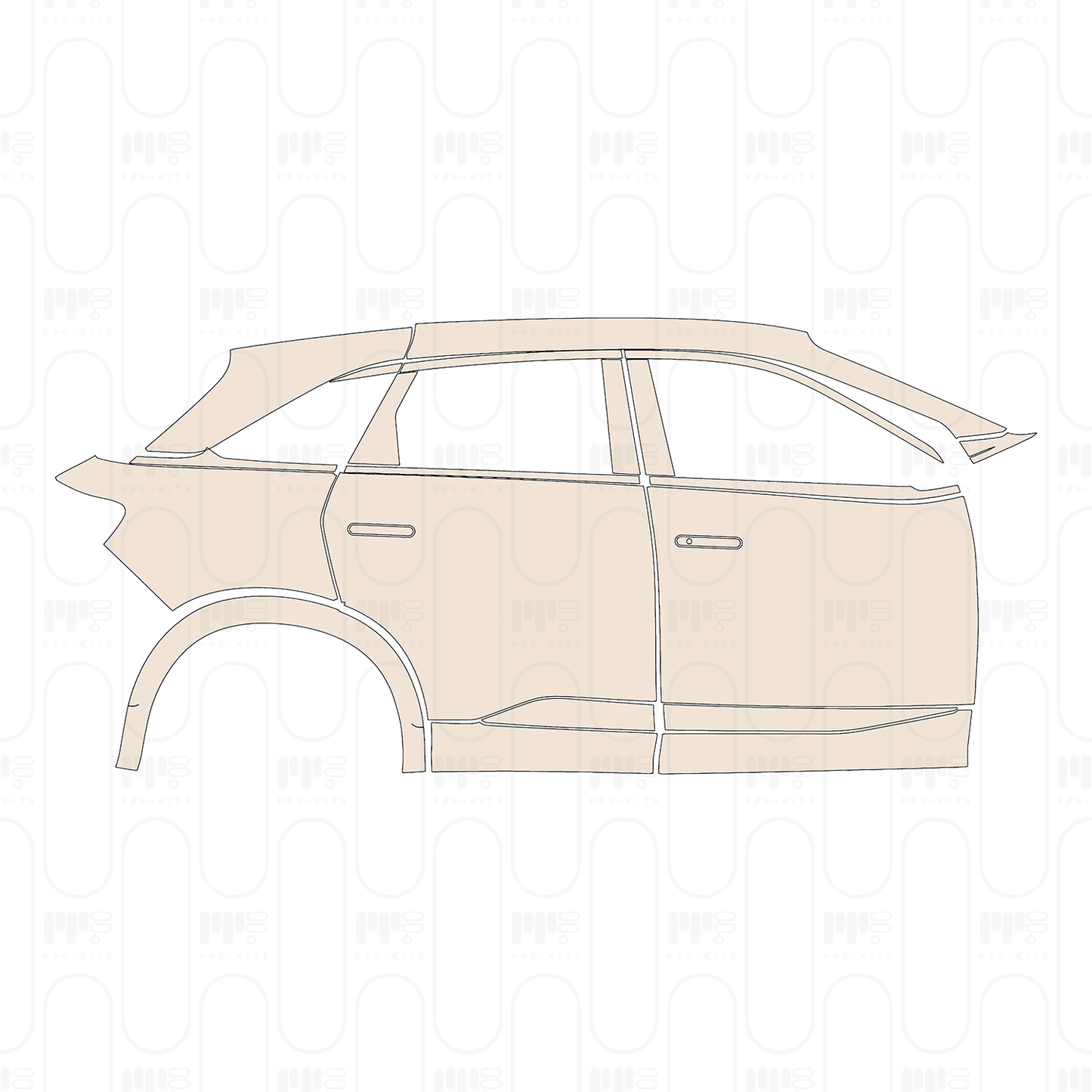 Pre-Cut PPF Hyundai Nexo Limited 2023