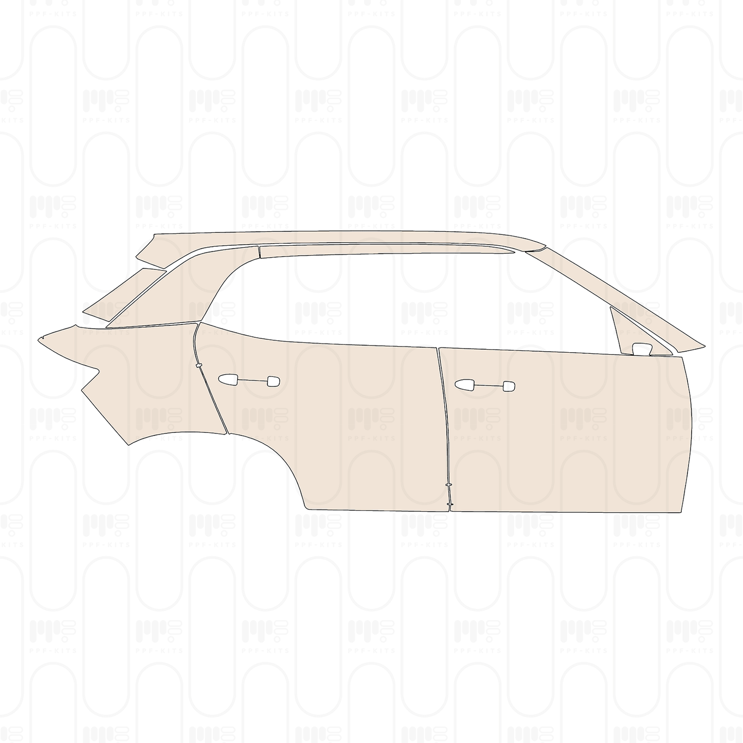 Pre-Cut PPF Hyundai Creta (BR) 2022