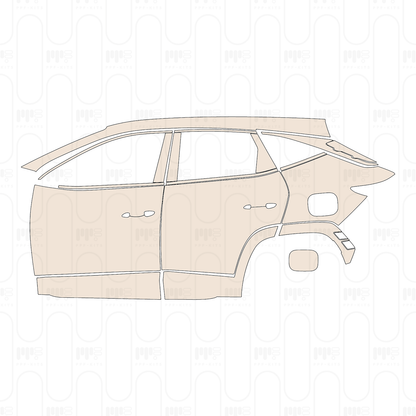 Pre-Cut PPF Hyundai Tucson (EU) N-Line 2022