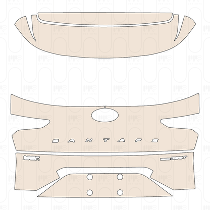 Pre-Cut PPF Hyundai Santa Fe (CN) 2022