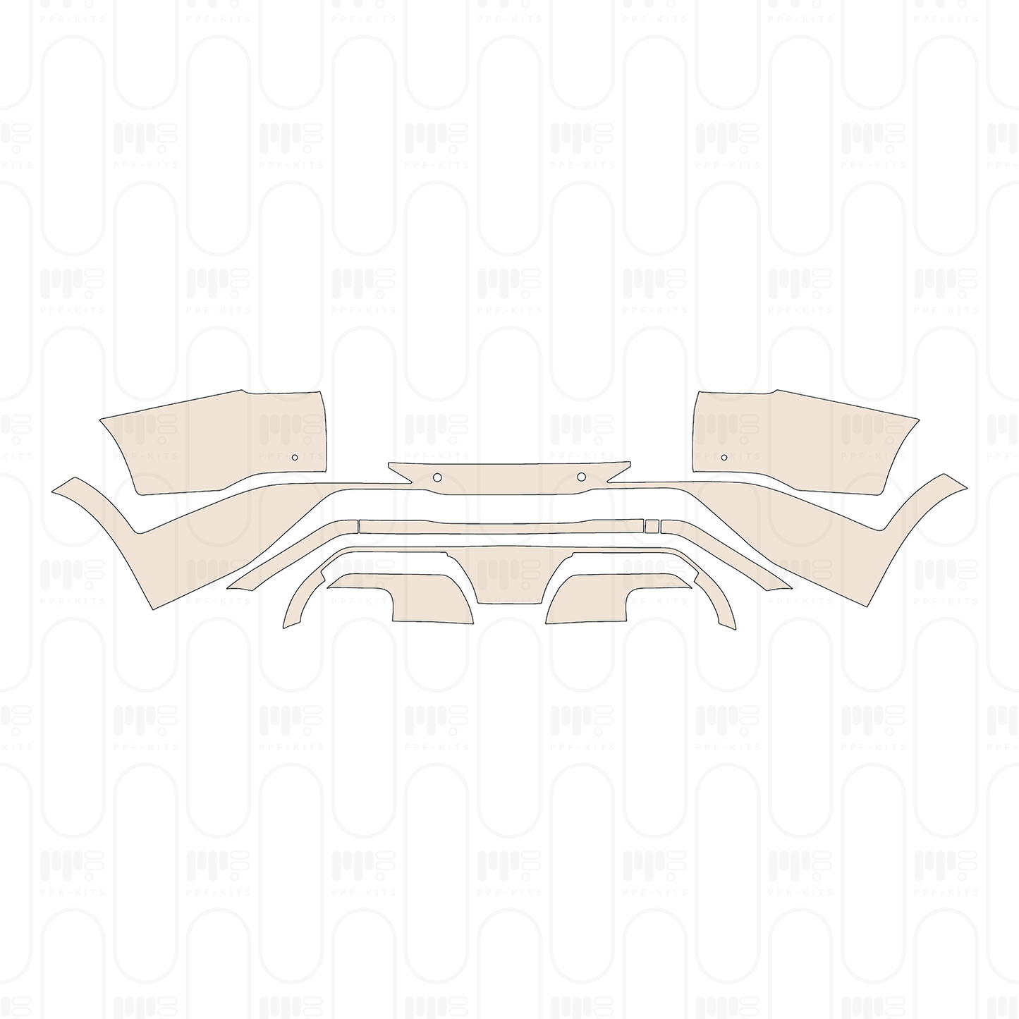 Pre-Cut PPF Hyundai Santa Fe (CN) 2022