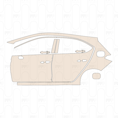 Pre-Cut PPF Honda City (BR) Hatchback Base 2022