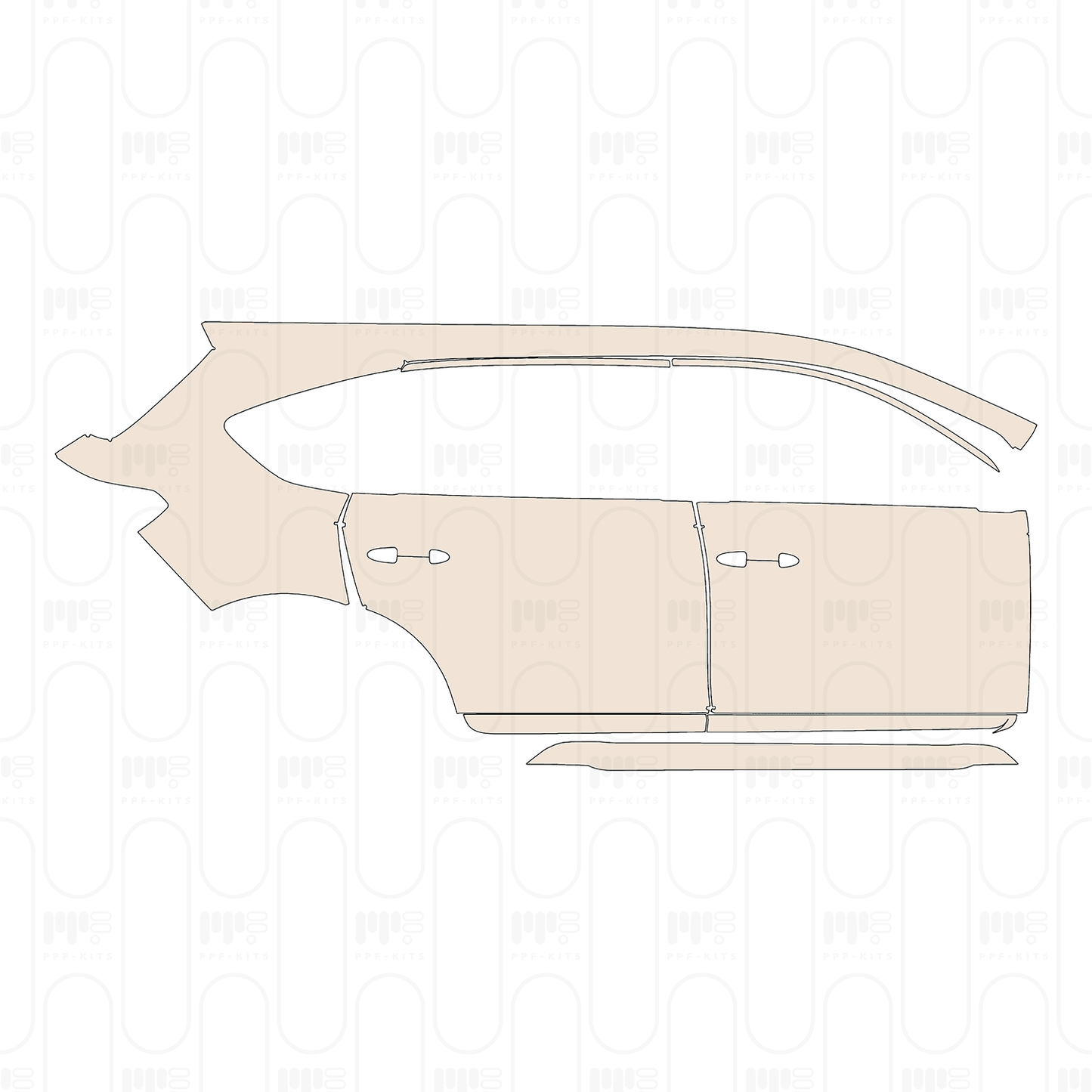 Pre-Cut PPF Honda BR-V (TH) 2022