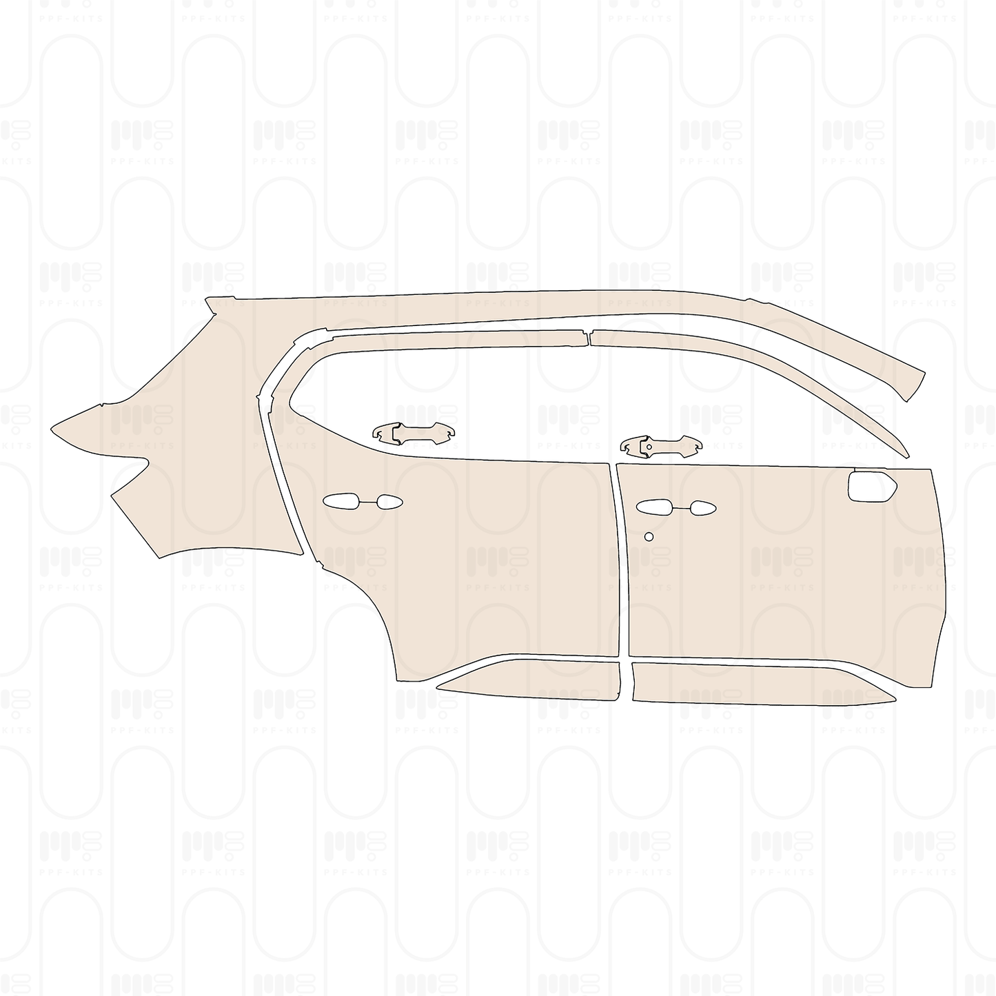 Pre-Cut PPF Honda Elevate (IN) ZX 2023