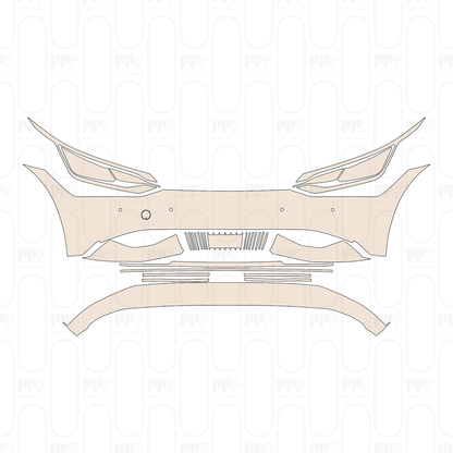 Pre-Cut PPF KIA EV6 (US) Air 2022
