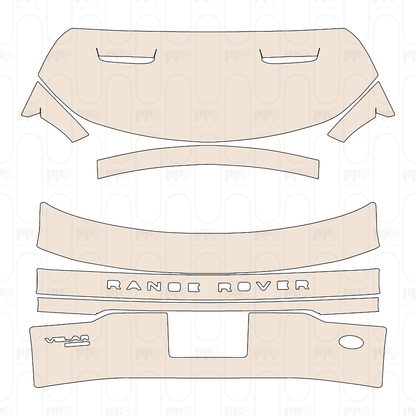 Pre-Cut PPF Land Rover Range Rover Velar R-Dynamic S 2022