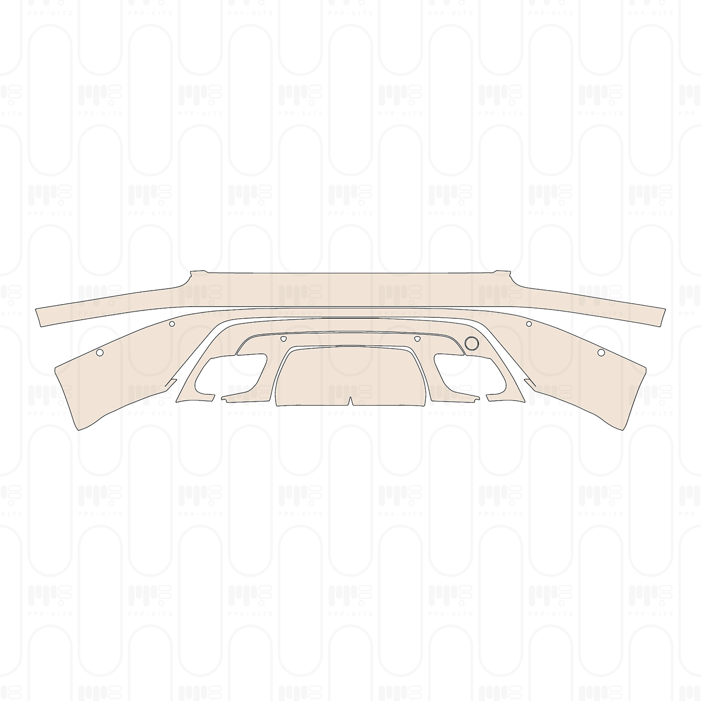 Pre-Cut PPF Land Rover Range Rover Velar R-Dynamic HSE 2022