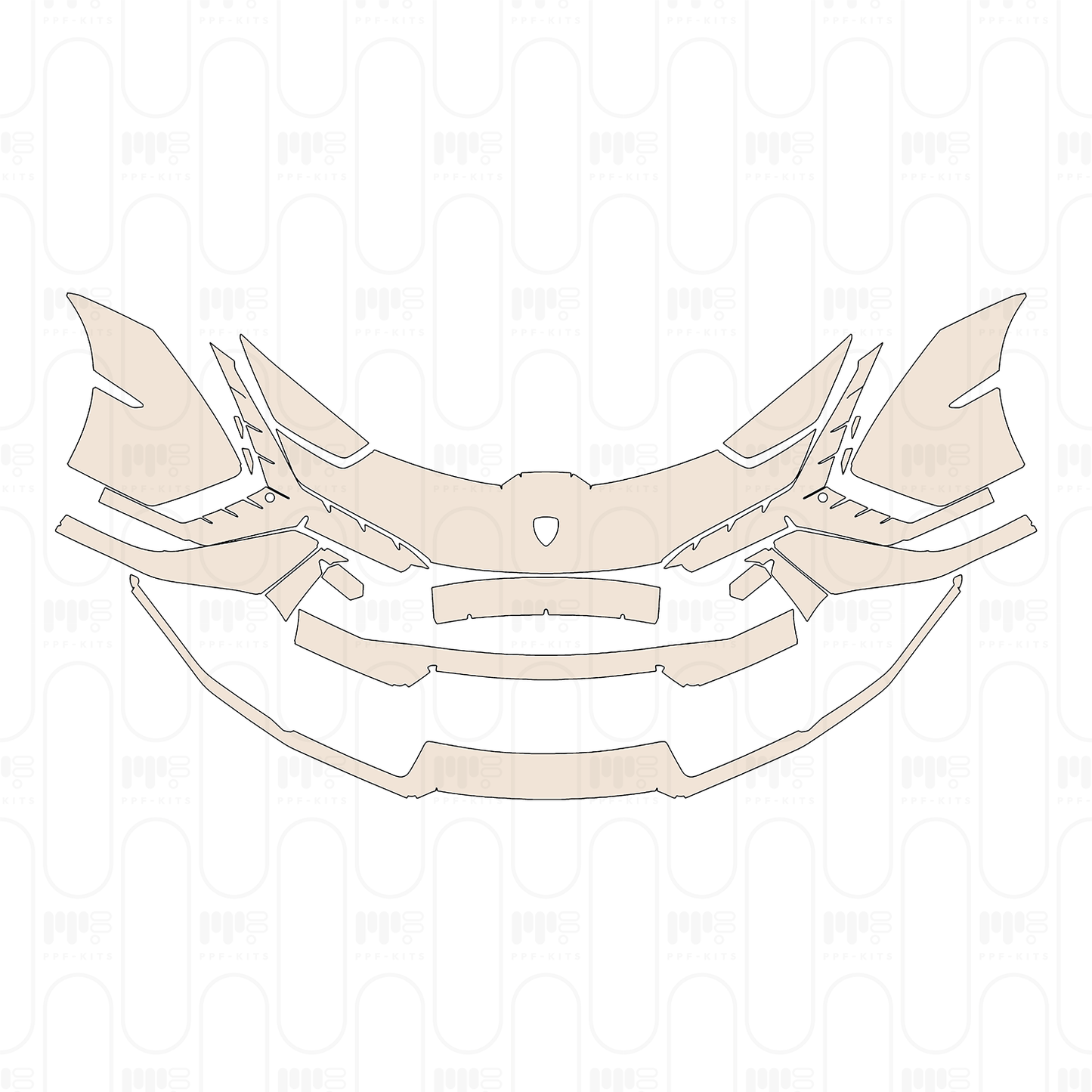 Pre-Cut PPF Lamborghini Huracan Tecnica 2023