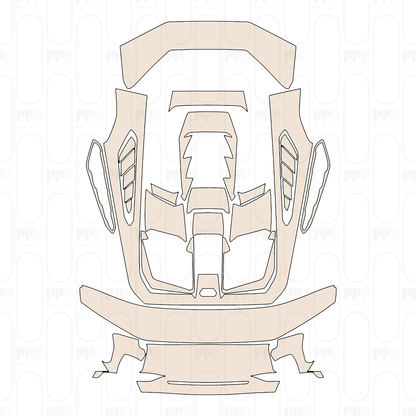 Pre-Cut PPF Lamborghini Huracan Tecnica 2023