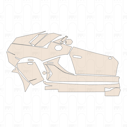 Pre-Cut PPF Lamborghini Aventador SVJ Roadster 2023