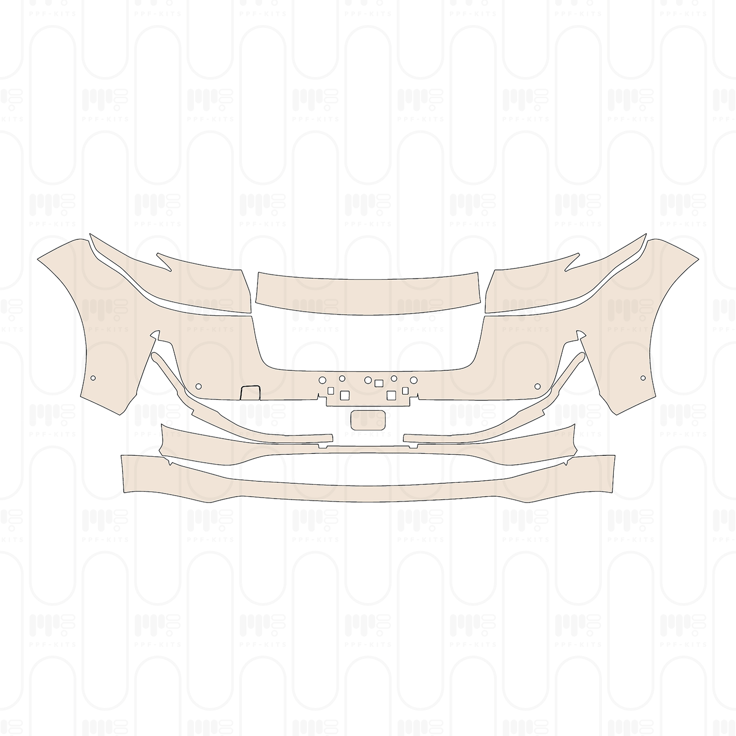 Pre-Cut PPF Li Auto ONE 2022