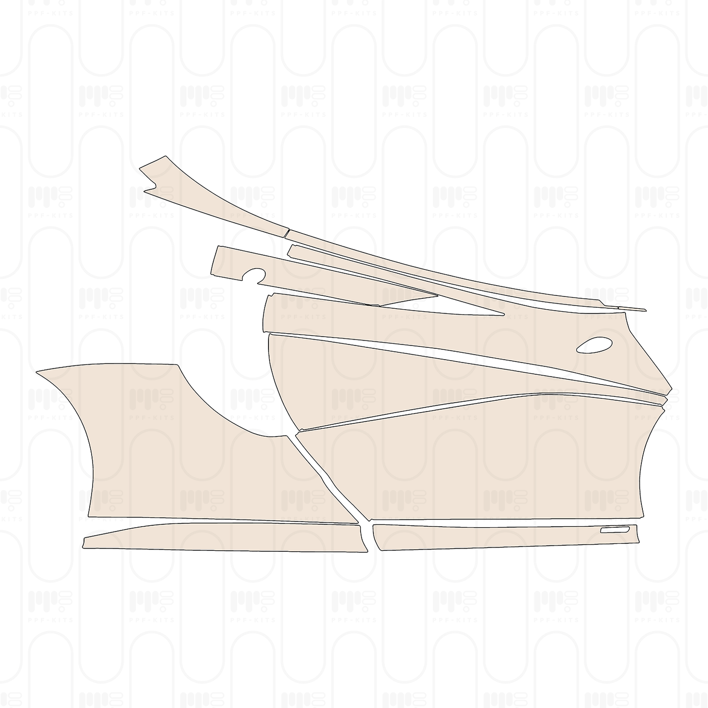 Pre-Cut PPF McLaren 620R 2022