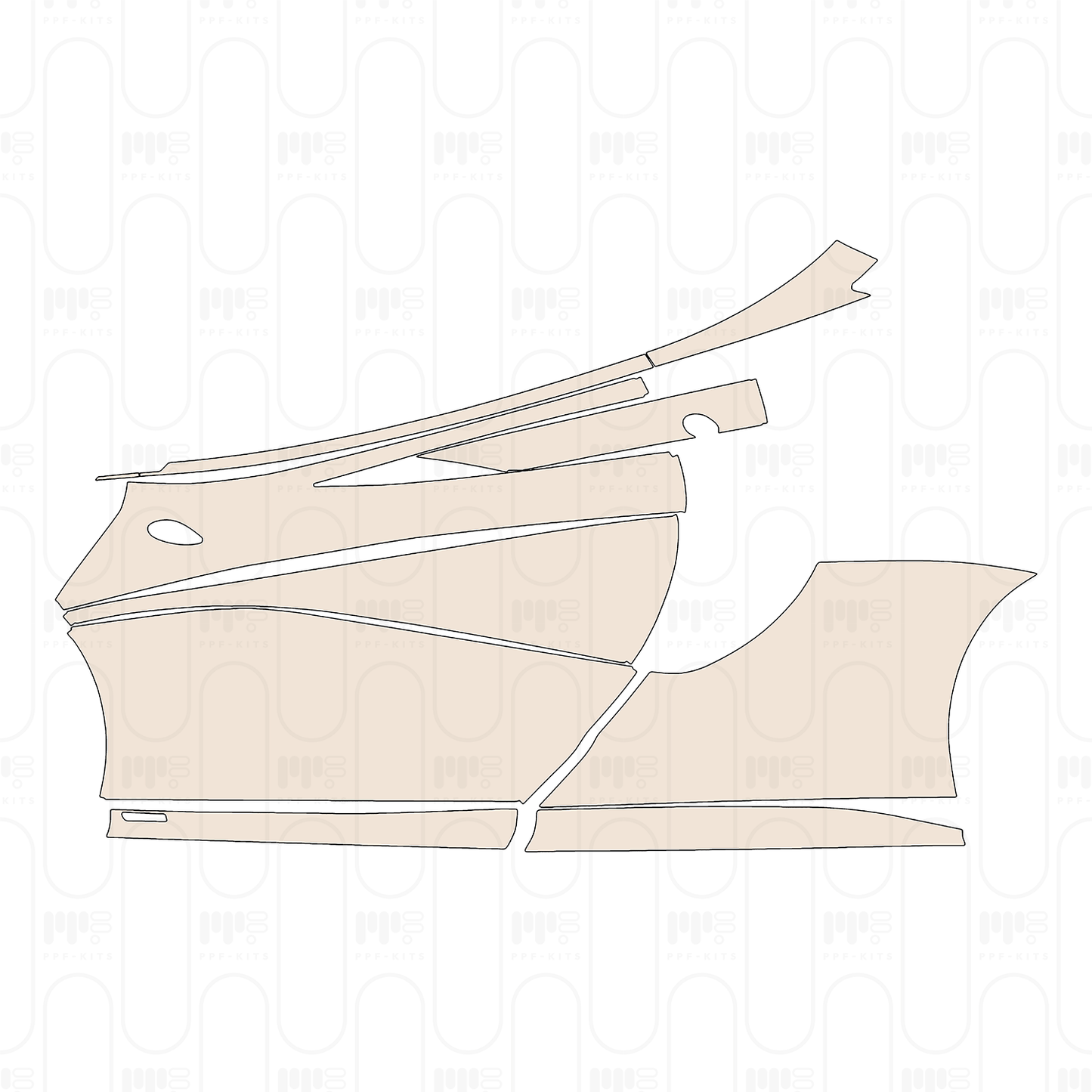 Pre-Cut PPF McLaren 620R 2022
