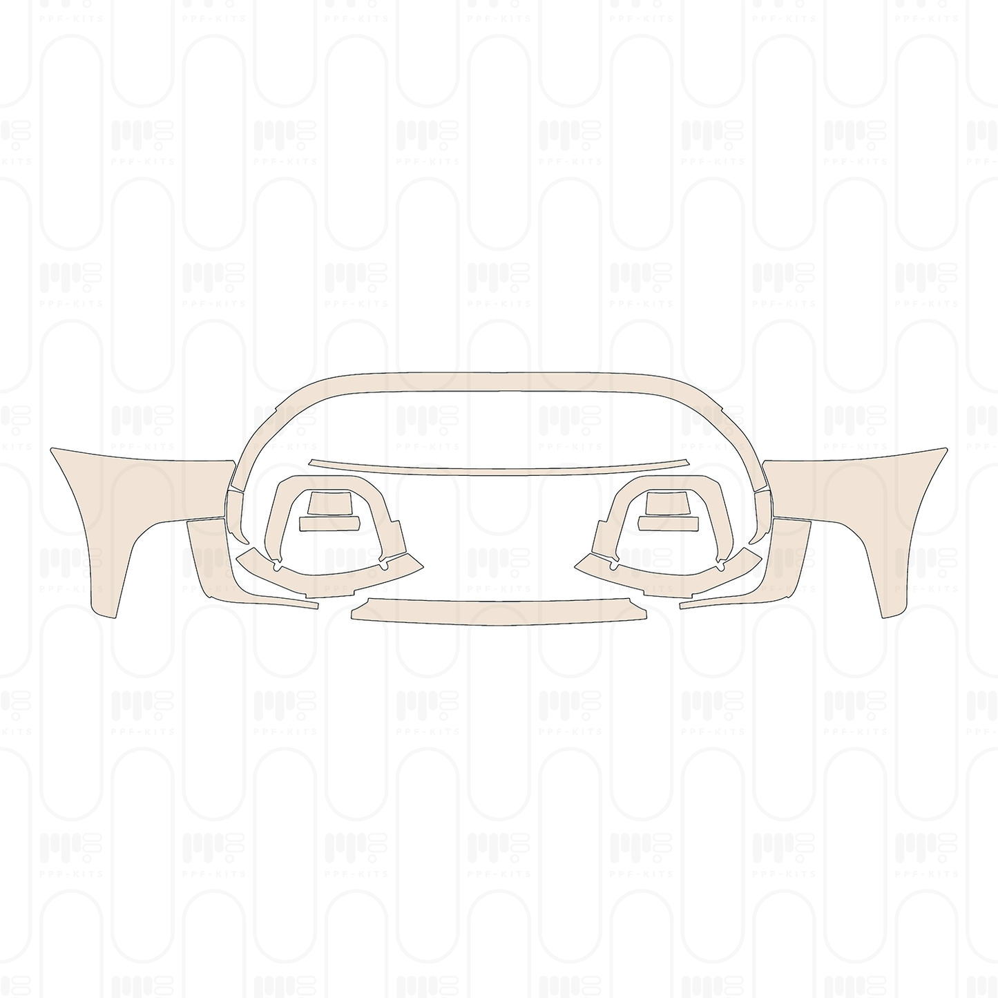 Pre-Cut PPF MINI Hardtop 4 Door Cooper S Sport 2023