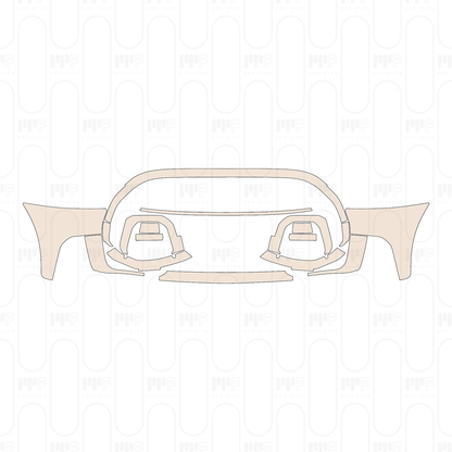 Pre-Cut PPF MINI Hardtop 4 Door Cooper S Sport 2023