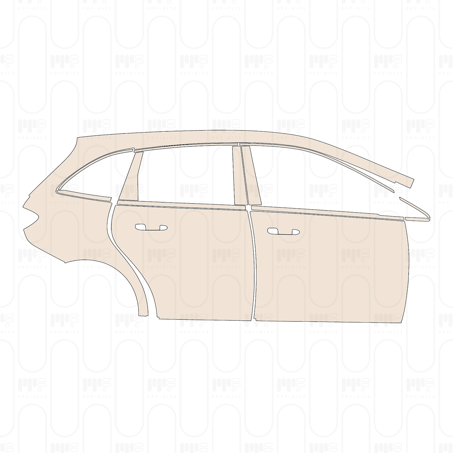 Pre-Cut PPF Mercedes-Benz B Class Sport 2022