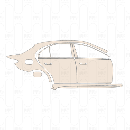 Pre-Cut PPF Mercedes-Benz C Class Sedan AMG C43 2022
