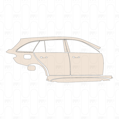 Pre-Cut PPF Mercedes-Benz C Class Estate AMG C43 2022