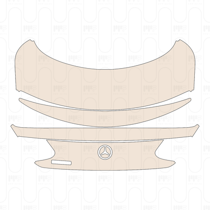 Pre-Cut PPF Mercedes-Benz C Class Coupe Base 2022