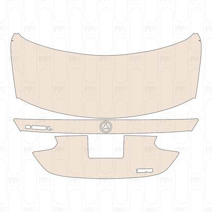 Pre-Cut PPF Mercedes-Benz E Class Sedan AMG-Line Extended Wheelbase 2022