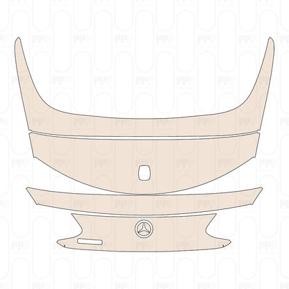 Pre-Cut PPF Mercedes-Benz C Class Cabriolet AMG-Line 2022