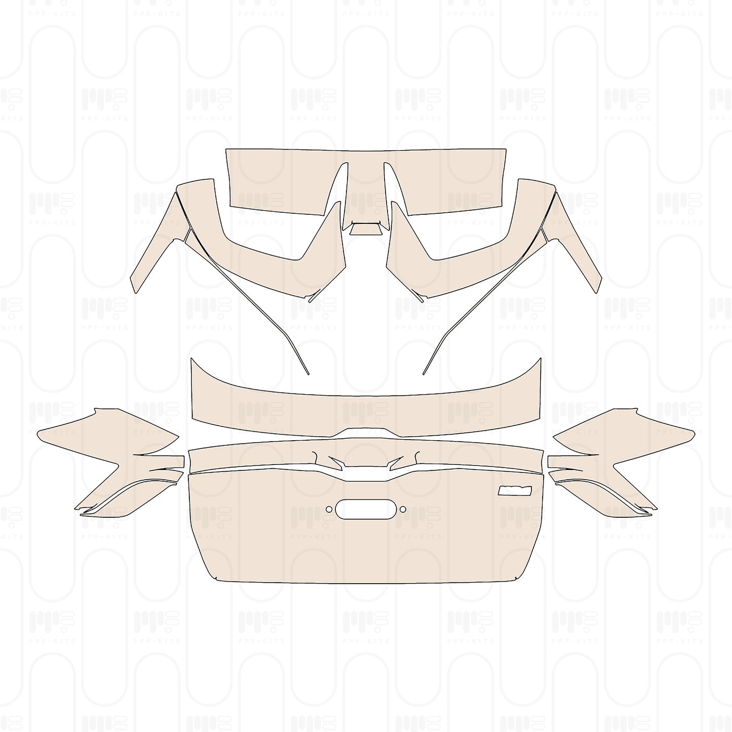 Pre-Cut PPF MG MG4 Electric 2022