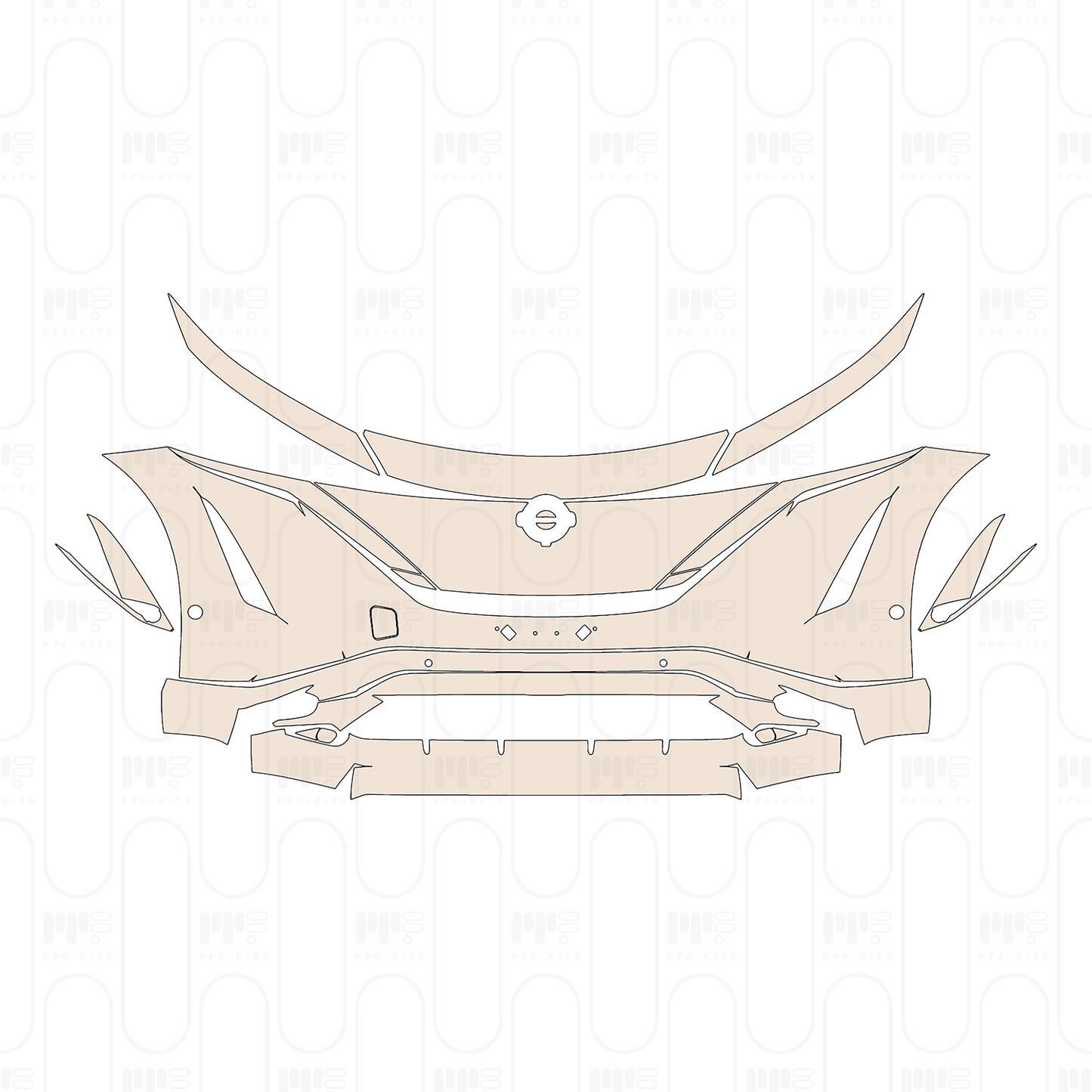 Pre-Cut PPF Nissan Ariya (US) Evolve+ 2023