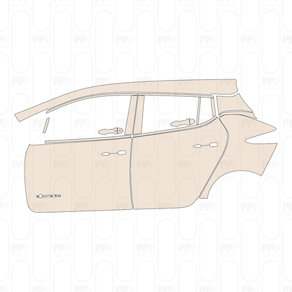Pre-Cut PPF Nissan Leaf (US) S 2023