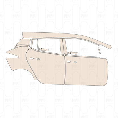 Pre-Cut PPF Nissan Leaf (US) S 2023